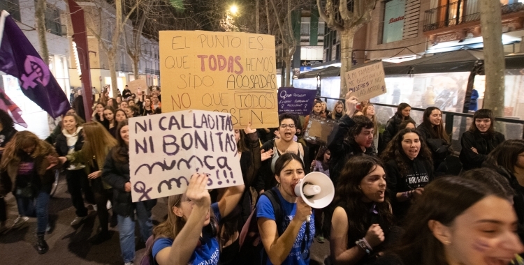 Imatge d'una manifestació feminista | Arxiu