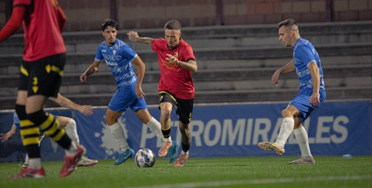 Mulero en un Igualada-Ripollet | CF Ripollet