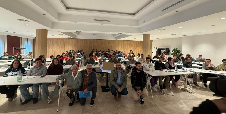 Moment de la trobada d'aquest cap de setmana