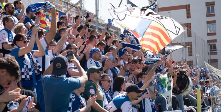 Afició Sabadell Europa Nou Sardenya