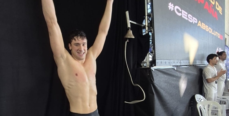 Eudald Tarrats rècord d'Espanya