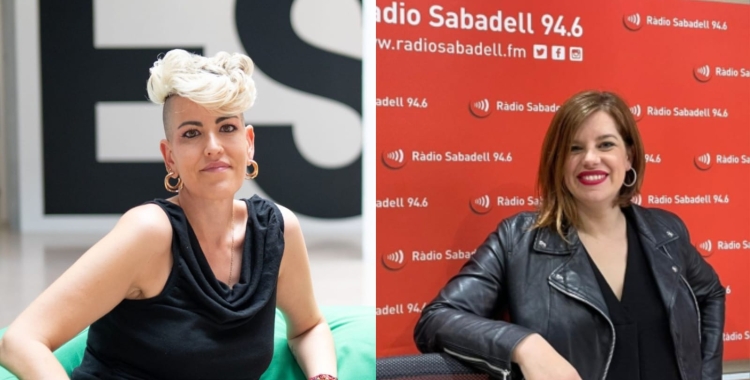 Marta Pontnou i Mariona Ribas, presentadores de les campanades de Sabadell