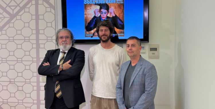 Madaula, Pons i el regidor Carles de la Rosa en roda de premsa | Ajuntament de Sabadell 