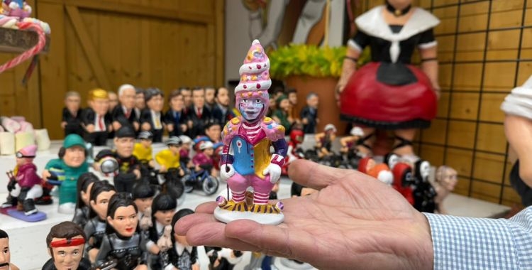 El caganer del Llaminer a la Fira de Santa Llúcia | Mireia Sans