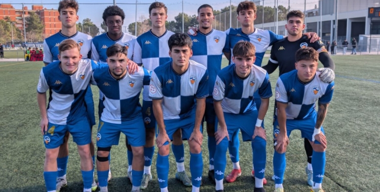 L'onze titular del filial contra la Pobla | @FutBaseCES