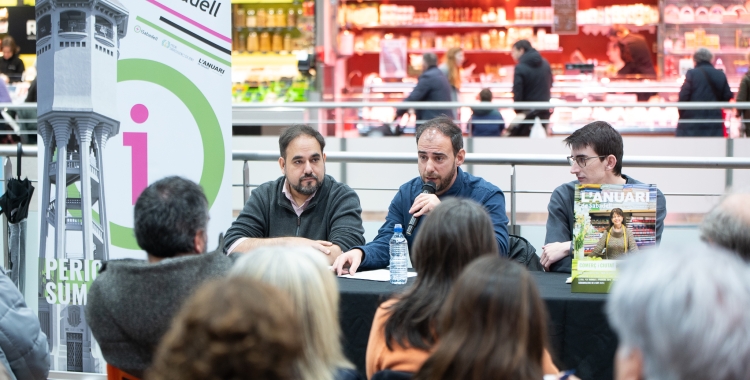 Un moment de la presentació de l'Anuari | Roger Benet