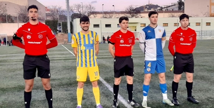 Jan Font, capità a Sant Just, va fer el gol arlequinat | Atlètic Sant Just