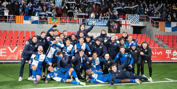 L'últim 'derVi' en aquesta competició va acabar amb celebració arlequinada | Roger Benet