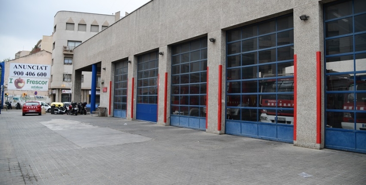 Accessos a l'actual parc de Bombers, a la carretera de Barcelona | Roger Benet