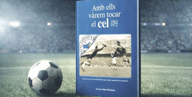 Xavier Sant signa aquesta obra sobre el Sabadell que va arribar a competir a Europa