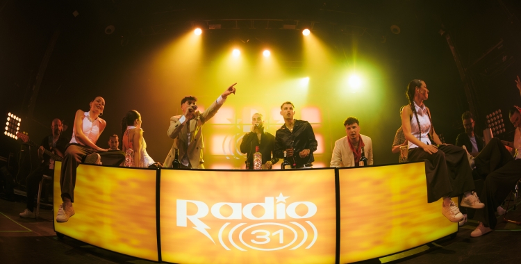 Els 31 FAM en un concert