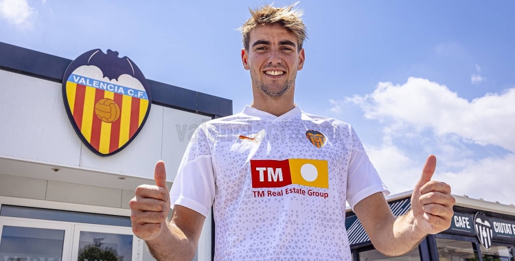 Nil Ruiz a Paterna durant la seva etapa valencianista | VCF