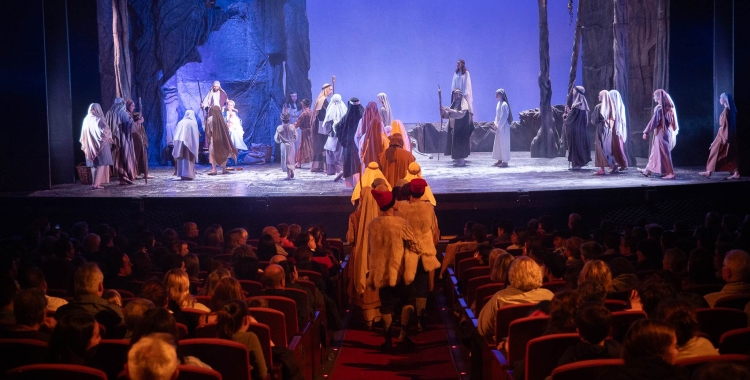 Imatge d'arxiu dels Pastorets de la Joventut de la Faràndula