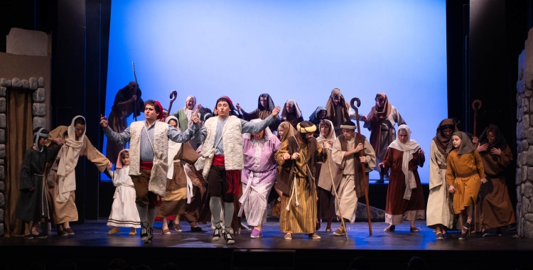 Els Pastorets del Teatre Sant Vicenç en una imatge d'arxiu