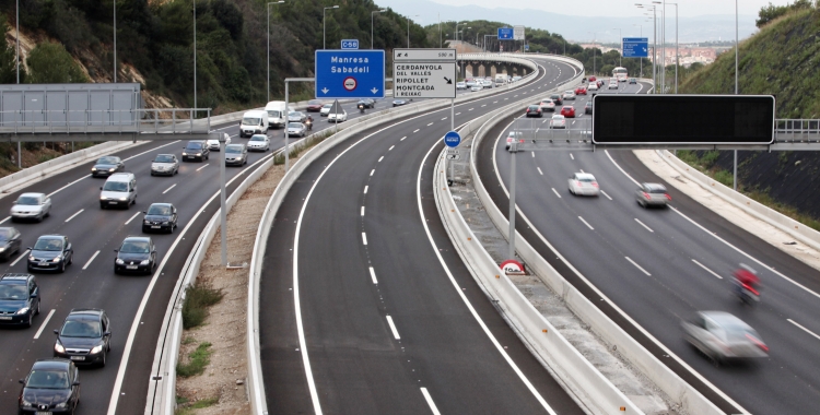 Carril bus-VAO de la C-58