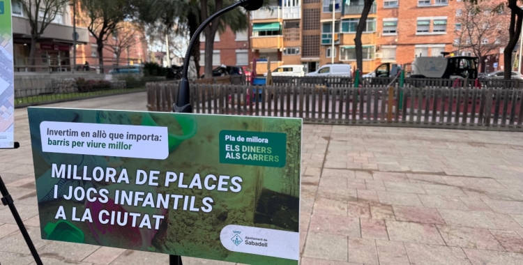 Projecte per millorar el verd de les places | Cedida (Ajuntament de Sabadell)