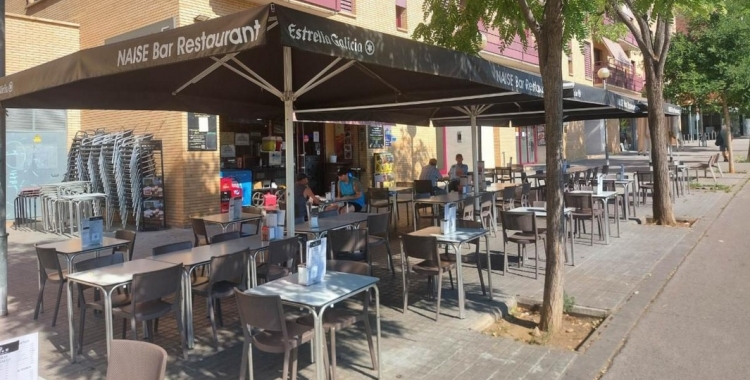 El bar NAISE, on s'ha venut part del primer premi de la loteria del Nen