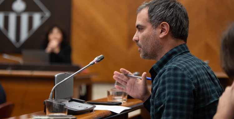 Oriol Rifé, portaveu de la Crida per Sabadell | Roger Benet (RàdioSabadell)