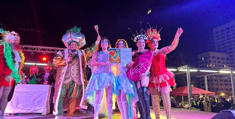 Representants de l'Associació del Torrent del Capellà