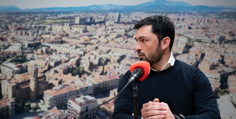 Lucas Viale a RàdioSabadell | Roger Benet