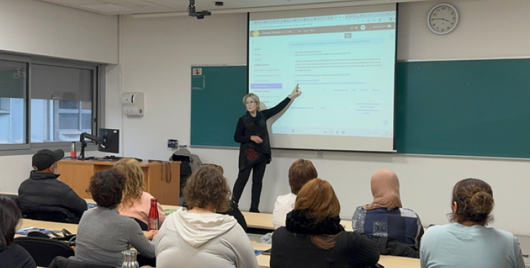 Una sessió de la microcredencial | Cedida