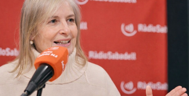 Assumpta Serna a Ràdio Sabadell | Cedida | Oliver Kratz