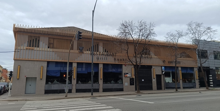 El restaurant Worldeli aquest matí | Pere Gallifa