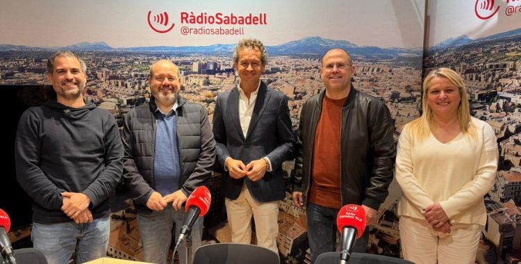 Els portaveus a RàdioSabadell 