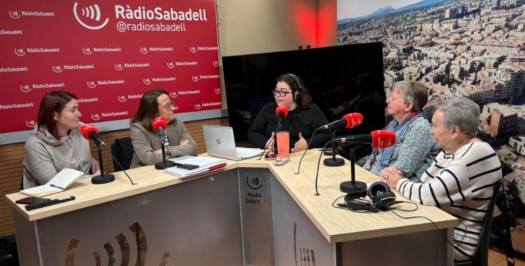 Tertúlia durant l'especial 8M