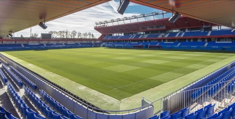 Panoràmica del Johan Cruyff, amb capacitat per a 6.000 espectadors | FCB