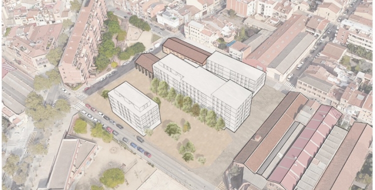 Imatge de com quedarà aquest espai