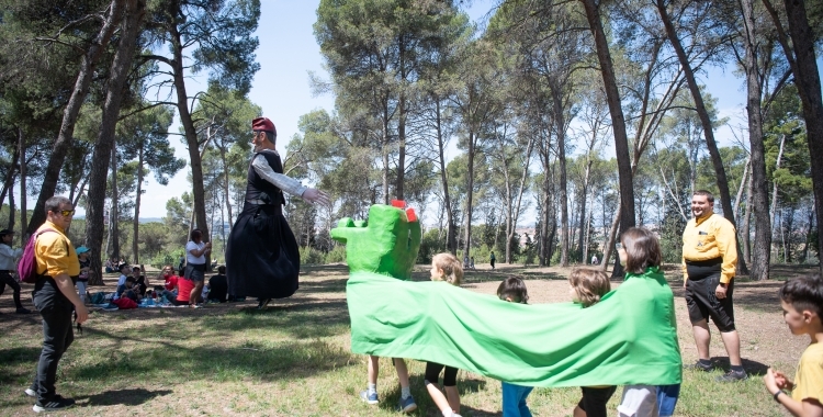 Una de les activitats culturals a l'esplanada de La Salut | Arxiu