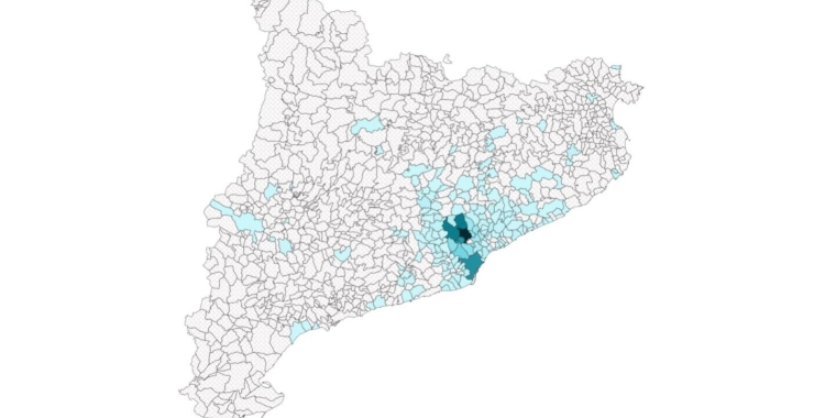 Mapa socis CES