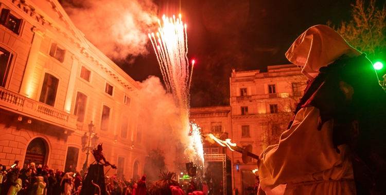 Moment de l'encesa de la ceba