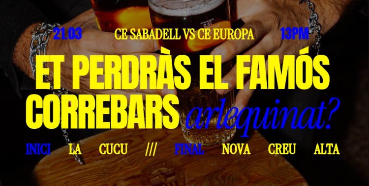 Correbars arlequinat Sabadell