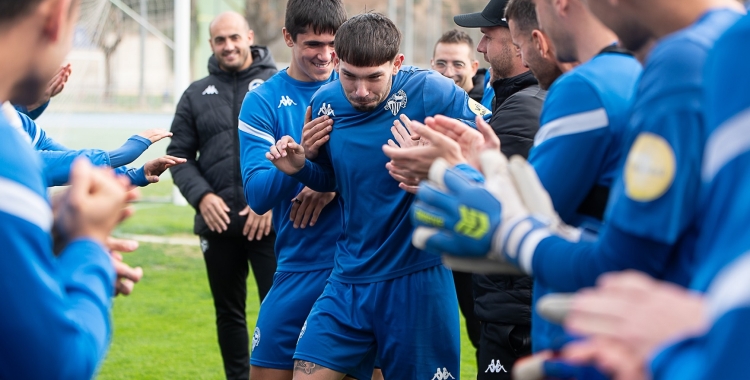 David Astals entrenament Sabadell