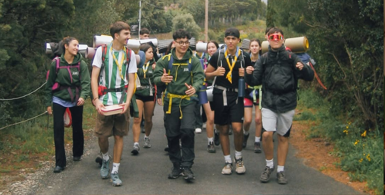 Un grup de l'esplai La Branca de Sabadell | Cedida