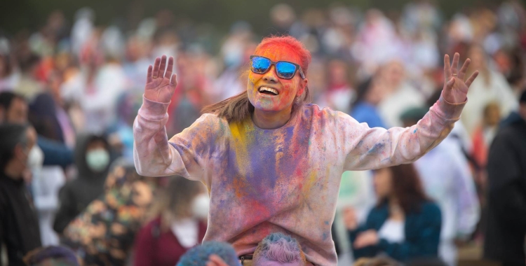 Imatge d'arxiu del Holi a Sabadell