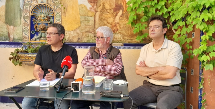 Ricard Rodríguez, Joan Brunet i Eloi Moya