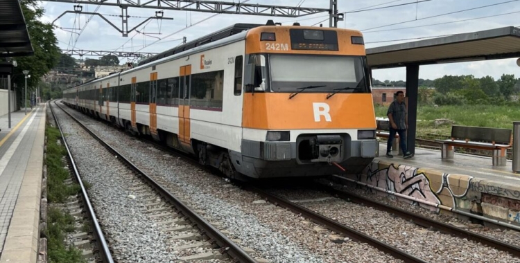 Un tren de Rodalies