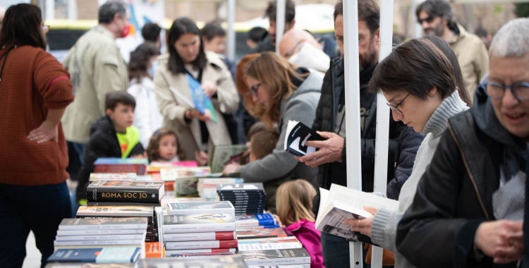 Imatge d'arxiu de Sant Jordi l'any 2024 | Roger Benet (RàdioSabadell)