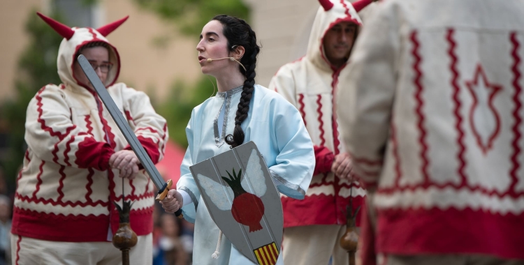 El Ball de Diables durant l'Acte Sacramental | Roger Benet (RàdioSabadell)