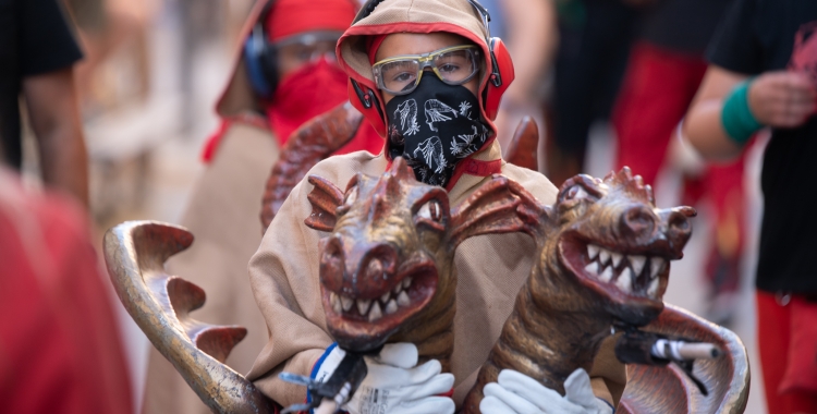 Les Forques de Can Deu, durant una Festa Major | Roger Benet (RàdioSabadell)