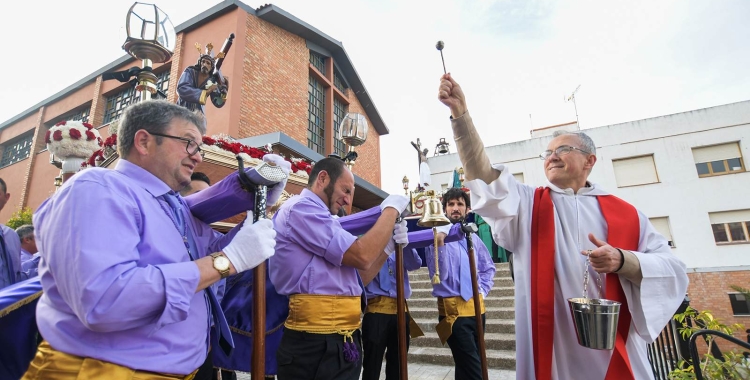 Moment de la processó de Can Puiggener, al 2023