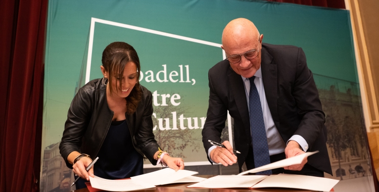 Josep Oliu i Marta Farrés