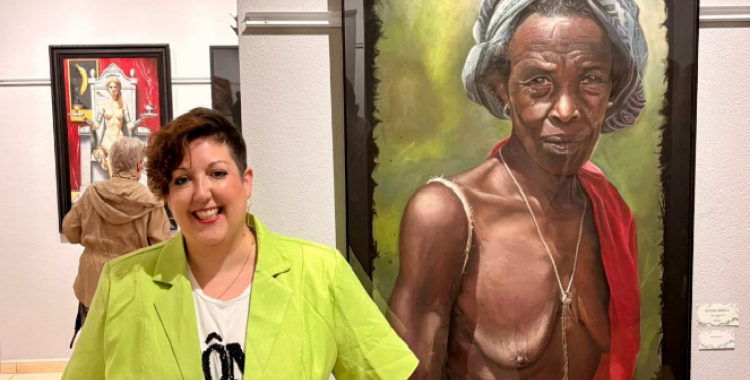 Esther Gorrea, artista local | Cedida