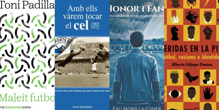 Els quatre llibres que es podran trobar a la carpa del Sabadell