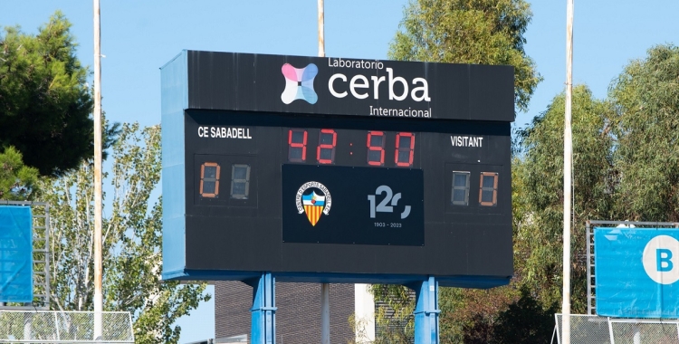 Marcador Nova Creu Alta