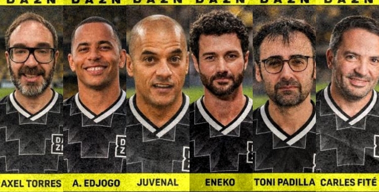Les sis cares conegudes a Sabadell que formen part de l'equip de DAZN