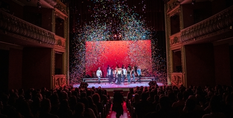 El Teatre Principal en una representació | Arxiu